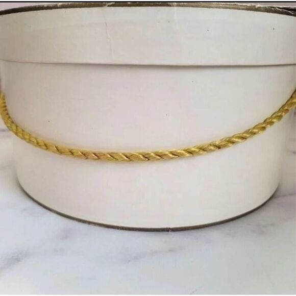 Una Hutcheon Blackburn Bros. Amarillo TX Vintage snake hat & pillbox round hatbo - Picture 10 of 10